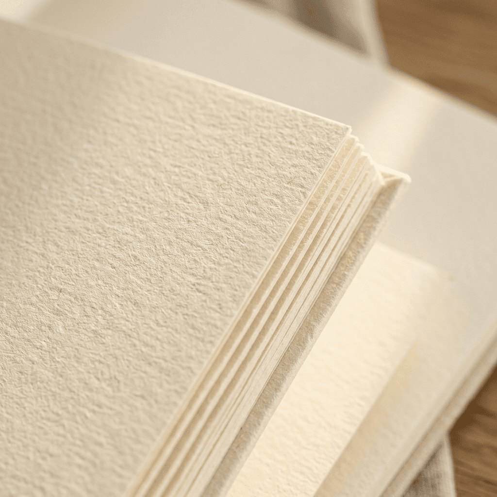 Макрозйомка текстури преміального паперу фотокниги